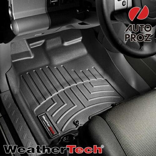 フロアマット ジープ チェロキー 2014-2015年式 1列目 左ハンドル用 フロアライナー ブラック WeatherTech 正規品