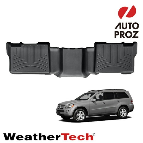 フロアマット メルセデスベンツGLクラス 2006-2012年式 X164に適合2列目 フロアライナー ブラック WeatherTech 正規品