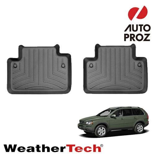 フロアマット ボルボ XC902002-2015年式 2列目 フロアライナー 2ピース ブラック WeatherTech 正規品