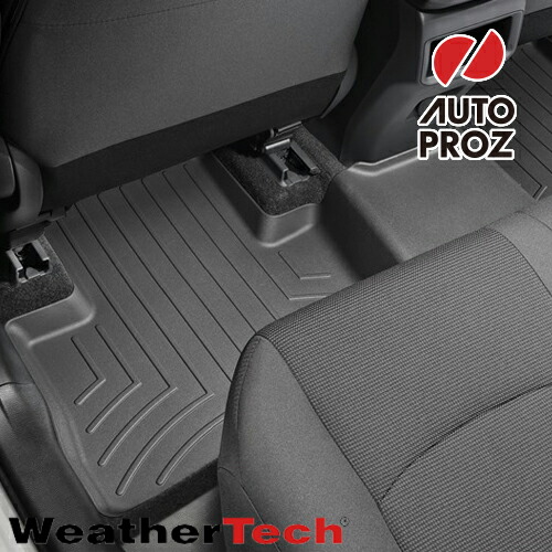 フロアマット トヨタ XA50型 RAV4 ガソリン車 2019年式以降現行 2列目 フロアライナー ブラック WeatherTech 正規品