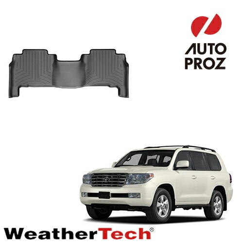 フロアマット トヨタ ランクル 200系 2007年式以降現行 2列目 フロアライナー ブラック WeatherTech 正規品