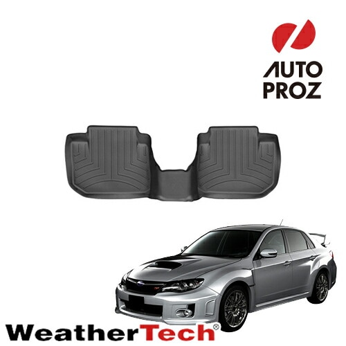 フロアマット スバル WRX STI VAB型 マニュアル 2014年式以降現行 2列目 フロアライナー ブラック WeatherTech 正規品