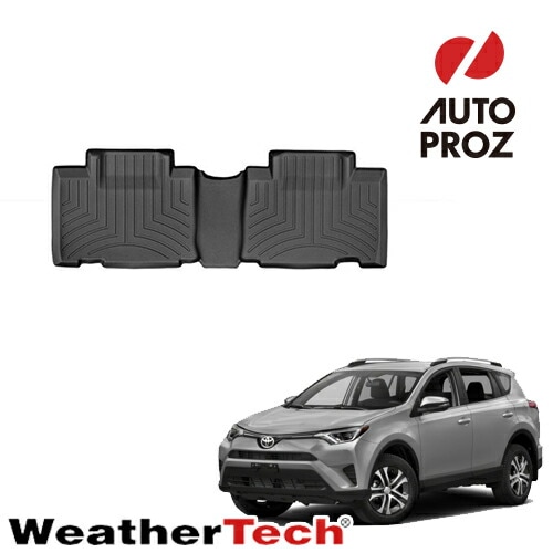 フロアマット トヨタ RAV4 XA40 オートマ 2014-2017年式 2列目 フロアライナー ブラック WeatherTech 正規品