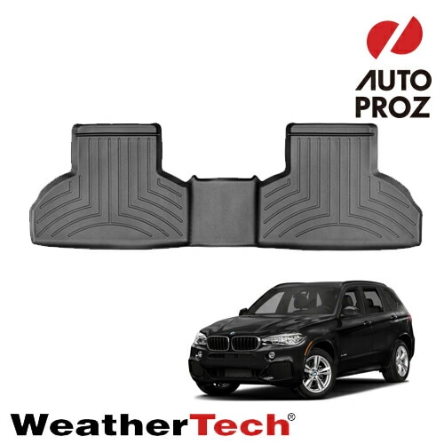 フロアマット BMW X5 2013年式以降 F15型 X6 F16型 2列目 フロアライナー ブラック WeatherTech 正規品
