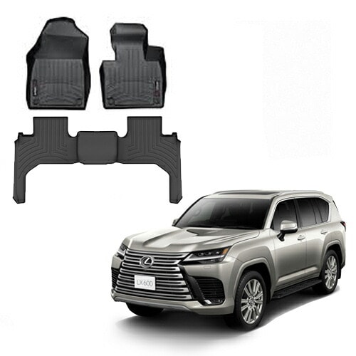 フロアマット レクサス LX600 7人乗り 2022年以降現行 2列セット フロアライナー WeatherTech ウェザーテック 正規品