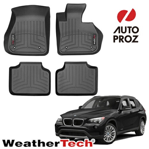 フロアマット BMW X1 F48 AWD 2015年式以降現行 2列セット フロアライナー ブラック WeatherTech 正規品