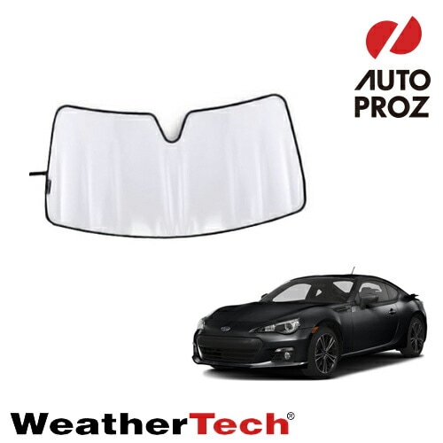 WeatherTech 正規品 スバル BRZ ZC6型 アイサイトなし車両 2012-2020年式 フロントサンシェード