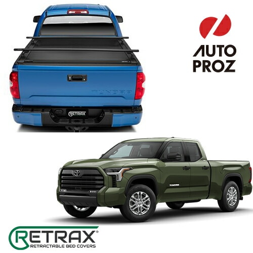 トノカバー シャッタータイプ RetraxPRO XR トヨタ タンドラ ダブルキャブ デッキレール付き 2022年以降 シャッター式 Retrax リトラックス 正規品