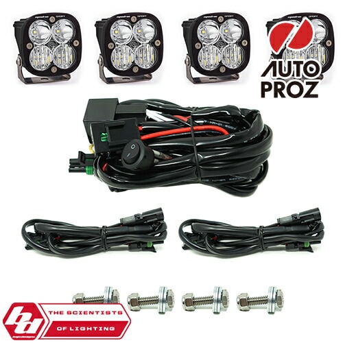 BajaDesigns 正規品 フォード レンジャー 2019年 Squadron Sportシリーズ LED ライトキット グリルマウント