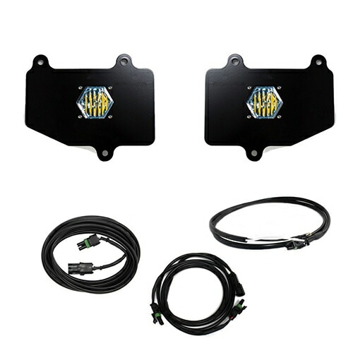 リアマウント LED ライト キット ジープ JTグラディエーター アップフィッタースイッチ付車両 2020年以降現行 S1 ワイドコーナリングライト BajaDesigns 正規品