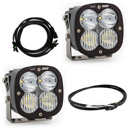 フロントバンパーマウント LED ライト ジープ JLラングラー JTグラディエーター ルビコン アップフィッター付車両 XL80 ドライビングコンボ BajaDesigns 正規品