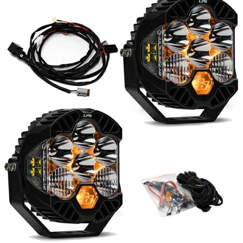 フロントバンパーマウント LED ライト ジープ JLラングラー JTグラディエーター ルビコンバンパー付車両 LP6 Pro ドライビングコンボライト BajaDesigns 正規品