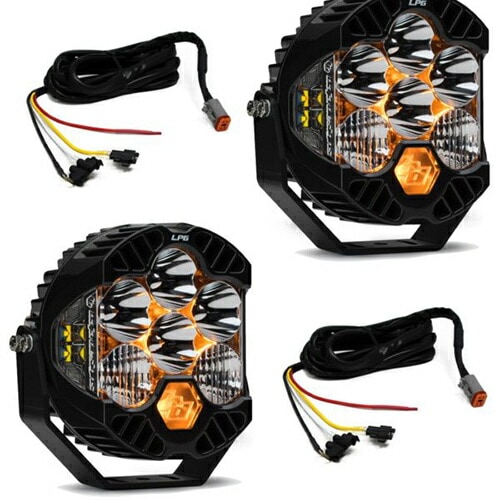 フロントバンパーマウント LED ライト JLラングラー JTグラディエーター ルビコン アップフィッター付車両 LP6 Pro ドライビングコンボ BajaDesigns 正規品
