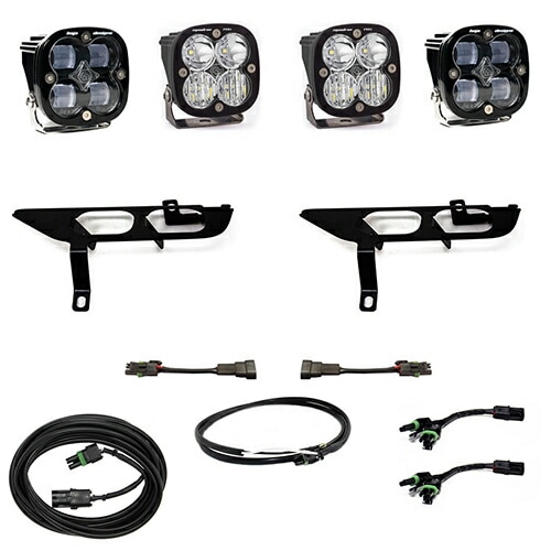LED フォグライト フォード F-150 DRLなし アップフィッター付車両 2021年以降現行 Squadron SAE Squadron Sport マルチパターンライト BajaDesigns 正規品