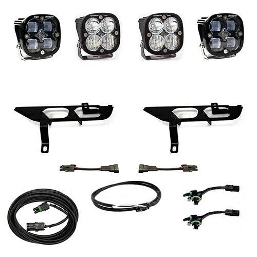 LED フォグライト キット フォード F-150 DRLなし アップフィッター付車両 2021年以降現行 Squadron SAE Squadron Pro マルチパターンライト BajaDesigns 正規品