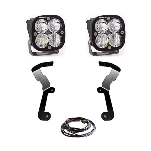 Aピラーライトキット GMC シエラ1500 2019-2022年式 LEDライト クリア Squadron Pro BajaDesigns バハデザイン 正規品
