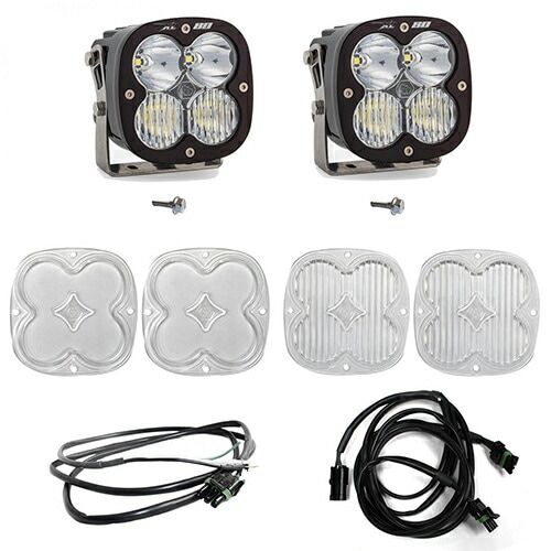 Aピラーマウント LED ライト フォード ブロンコ アップフィッター付車両 2021年以降 XL80 ドライビングコンボ その他照射パターンレンズ付き BajaDesigns 正規品