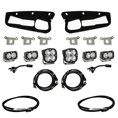 LED フォグライト キット フォード ブロンコ アップフィッター付車両 2021年以降現行 Squadron Sport S2 Sport マルチパターンライト BajaDesigns 正規品