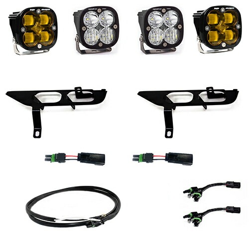 LED フォグライト フォード F-150 DRLあり アップフィッター付車両 2021年以降現行 Squadron SAE Squadron Pro マルチパターン アンバー BajaDesigns 正規品