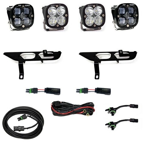 LED フォグライト キット フォード F-150 DRLあり車両 2021年以降現行 Squadron SAE Squadron Pro マルチパターンライト BajaDesigns バハデザイン 正規品