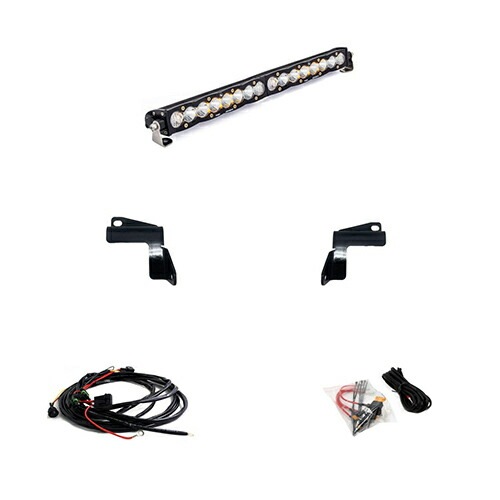 フロントバンパーマウント LED バーライト キット GMC シエラ 2500HD 3500HD 2020年以降現行 S8 20インチ ライトバー BajaDesigns バハデザイン 正規品