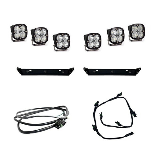 フロントグリルマウント LED ライト キット フォード F-150 ラプター 2021年以降現行 Squadron Sport マルチパターンライト BajaDesigns バハデザイン 正規品