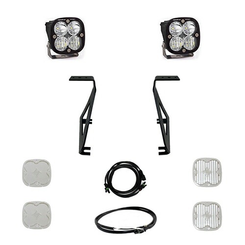 Aピラーマウント LED ライト キット フォード F-150 ラプター 2021年以降現行 Squadron Sport ドライビングコンボライト BajaDesigns バハデザイン 正規品
