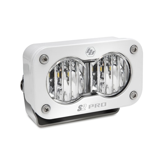 BajaDesigns 正規品 S2 Proシリーズ LED ワイドコーナリングライト 本体カラー：ホワイト　1個