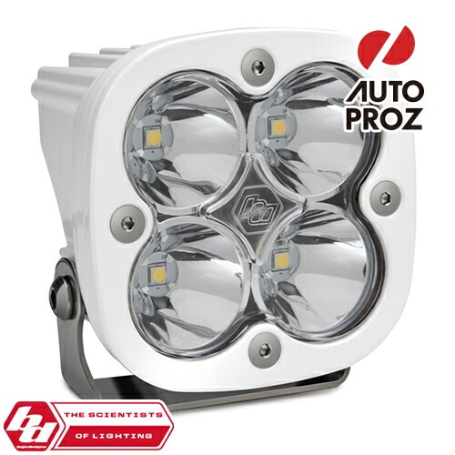 BajaDesigns 正規品 Squadron Proシリーズ LED スポットライト 本体カラー：ホワイト　1個