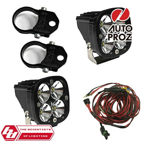 BajaDesigns 正規品 UTV用 Squadron Proシリーズ LED ライトキット 2インチバーティカルマウント付