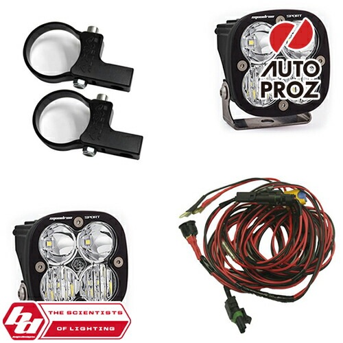 BajaDesigns 正規品 UTV用 Squadron Sportシリーズ LED ドライビングコンボライト 2個 1.75インチホライゾンタルマウント付