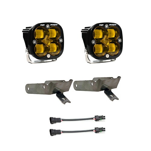 LED フォグライト キット フォード F-250 F-350 スーパーデューティー 1999-2010年 Squadron SAE ワイドコーナリングライト アンバー BajaDesigns 正規品