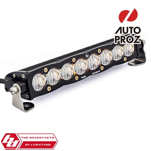 BajaDesigns 正規品 S8シリーズ 10インチ LED ライトバー ワイドドライビング ホワイト