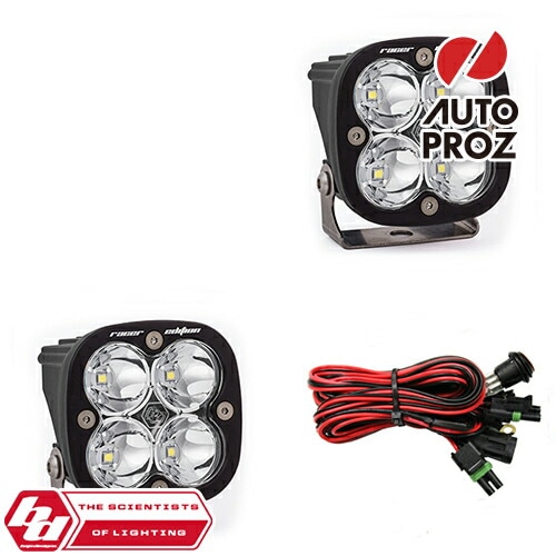 BajaDesigns 正規品 Squadronシリーズ Racer Edition LED スポットライト 2個