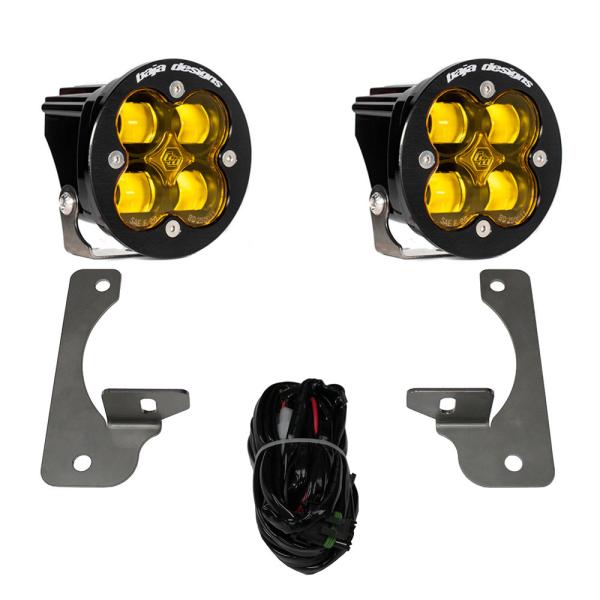LED フォグライトキット ジープ JK ラングラー プレミアムバンパー 2007-2009年式 アンバー Squadron-R SAE LEDライト BajaDesigns バハデザイン 正規品