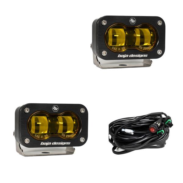 S2 SAE 補助ライト アンバー LEDライト スポット BajaDesigns バハデザイン 正規品