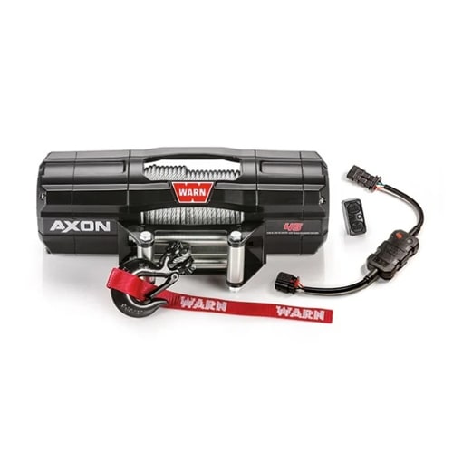 WARN 正規品 AXON 45シリーズ 12V DC パワースポーツ用 電動ウインチ 牽引能力 2000kg