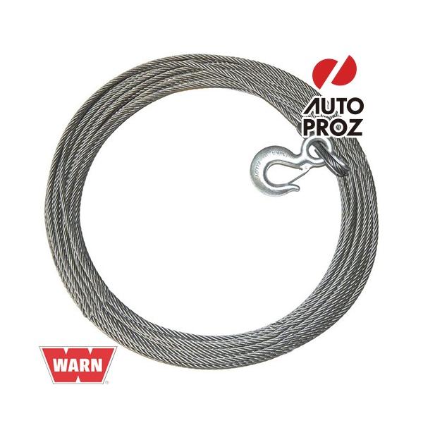 WARN 正規品 ウインチケーブル 9.5mm×45.7m