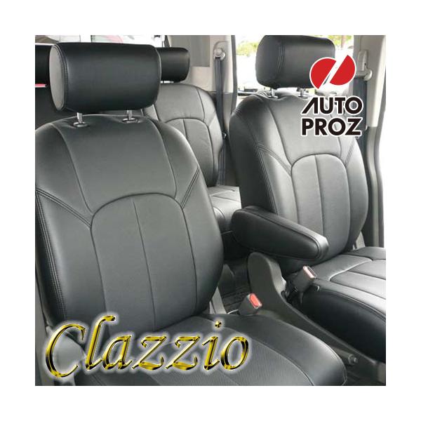 Clazzio 正規品 トヨタ タンドラ クルーマックス 2007-2013年式 運転席マニュアルシート調整 レザー シートカバー 2列セット