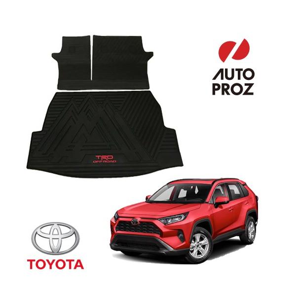 トランクマット USトヨタ純正 TOYOTA RAV4 50系 2018年式以降現行 ラゲッジマット TRD OFF ROAD ロゴ入り