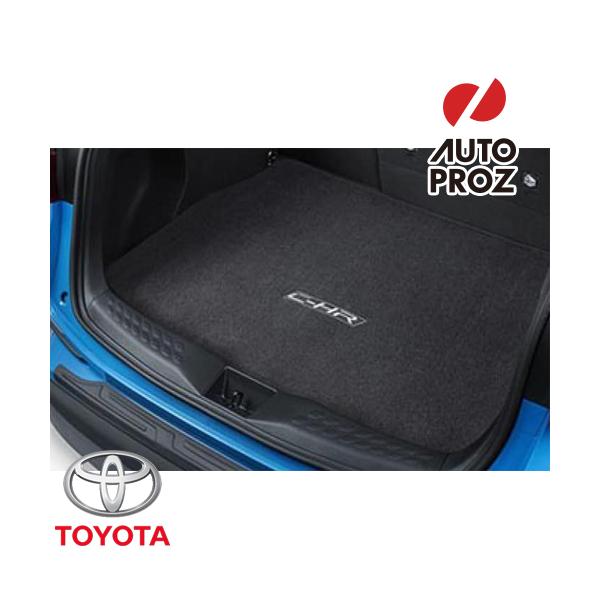 USトヨタ 純正品 TOYOTA C-HR 2018-2022年式 カーペットマット ラゲッジマット ブラック