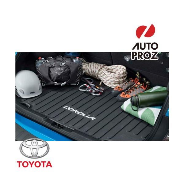 ラゲッジマット USトヨタ 純正品 カローラスポーツ 2018年式以降現行 デッキボード仕様車両 カーゴトレー ブラック