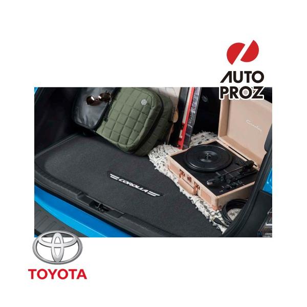 USトヨタ 純正品 TOYOTA カローラスポーツ 2018年式以降現行 カーペットカーゴマット ブラック
