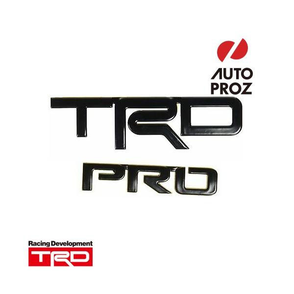 USトヨタ 純正品 TOYOTA セコイヤ 2020-2022年式 TRD Pro仕様 TRD Pro ロゴ エンブレム ブラック