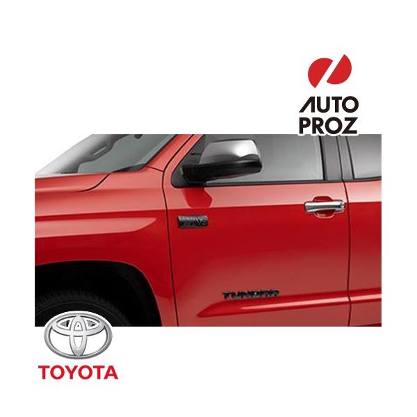 USトヨタ 純正品 TOYOTA タンドラ 2018-2021年式 ブラックアウト オーバレイ エンブレム