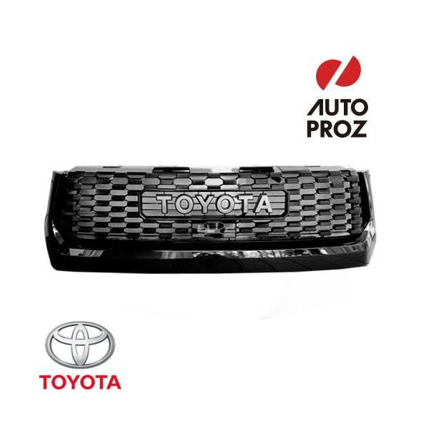 USトヨタ 純正品 TOYOTA タンドラ 2019-2021年式 TRD Pro限定 マットブラックフロントグリル フロントセンサー付き車両用