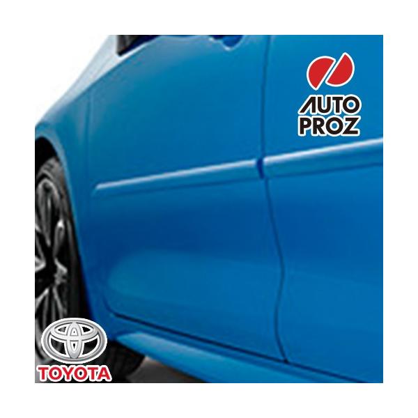 USトヨタ 純正品 TOYOTA カローラスポーツ / ハッチバック 2018年式以降現行 ボディサイドモールディング スカーレットメタリック 3U4