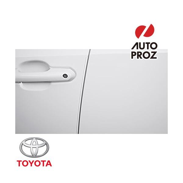 USトヨタ 純正品 TOYOTA RAV4 50系 2019年式以降現行 ドアエッジガード センシュアルレッドマイカ 3T3