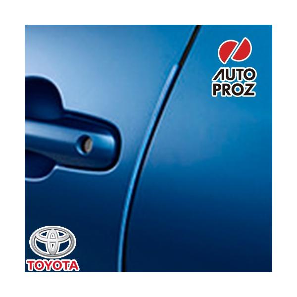 USトヨタ 純正品 TOYOTA プリウス / プリウスPHV 50系 2015-2023年式 ドアエッジガード スピリテッドアクアメタリック 791