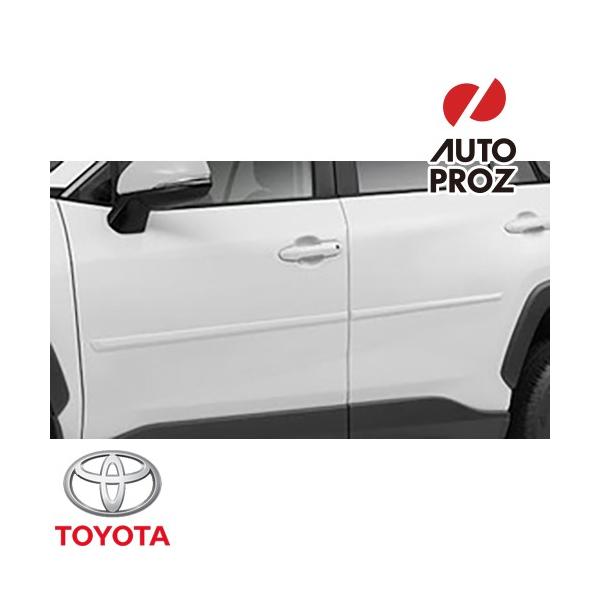 USトヨタ 純正品 TOYOTA RAV4 50系 2019年式以降現行 ボディサイドモールディング センシュアルレッドマイカ 3T3